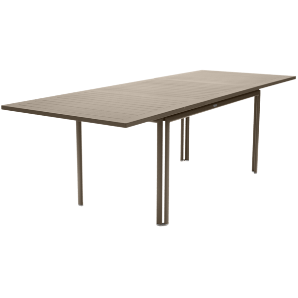 Costa Outdoor Dining Extending Table By Fermob in Nutmeg