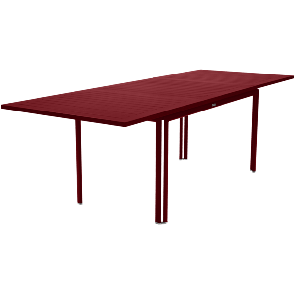 Costa Outdoor Dining Extending Table By Fermob in Chilli