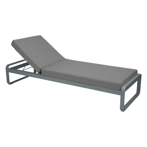 Bellevie Sunlounger By Fermob in Storm Grey