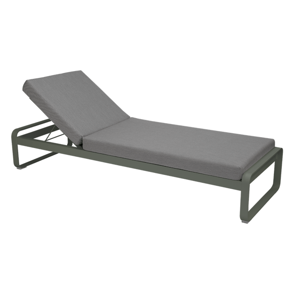 Bellevie Sunlounger By Fermob in Rosemary