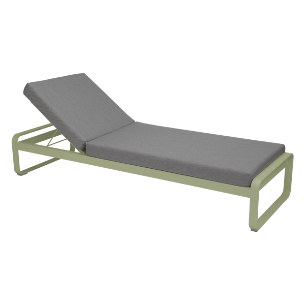 Bellevie Sunlounger By Fermob in Willow Green