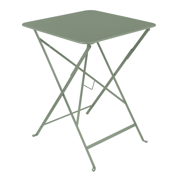 Bistro Outdoor Folding Table Square 57 x 57cm By Fermob in Cactus