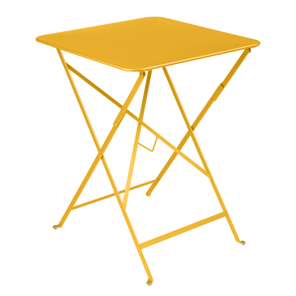 Bistro Outdoor Folding Table Square 57 x 57cm By Fermob in Honey