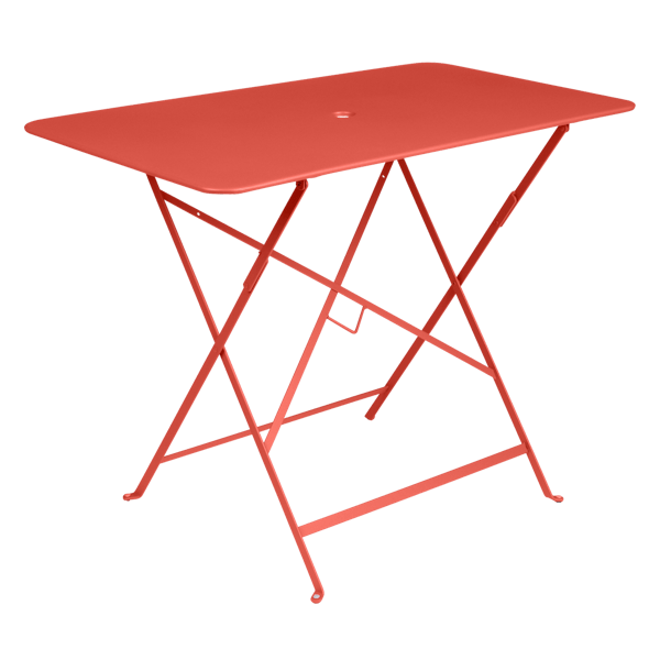 Bistro Outdoor Folding Table Rectangle 97 x 57cm By Fermob in Capucine