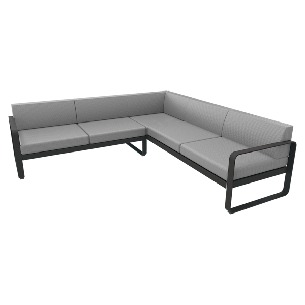Bellevie Outdoor Modular Composition 2A By Fermob in Anthracite
