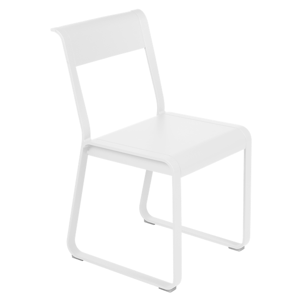 Bellevie Outdoor Dining Chair By Fermob in Cotton White