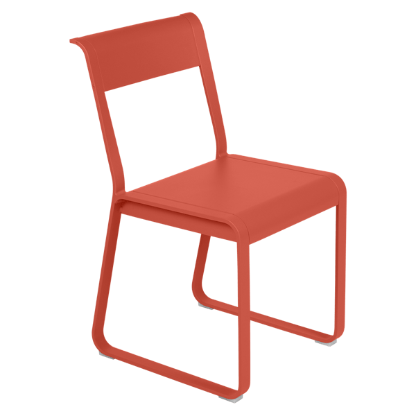 Bellevie Outdoor Dining Chair By Fermob in Capucine
