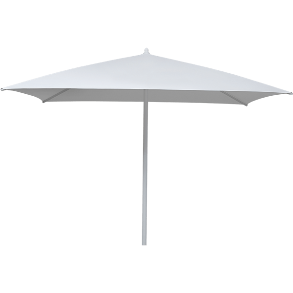 Paxi Outdoor Square Umbrella 200cm by Fermob in V Ecru