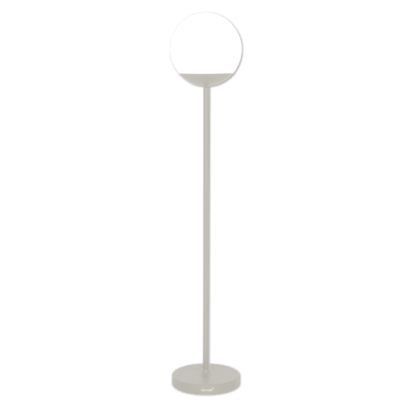 Mooon! Outdoor Portable Floor Lamp 134cm By Fermob in Clay Grey