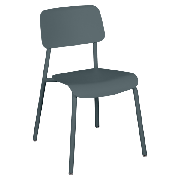 Studie Outdoor Dining Chair By Fermob in Storm Grey