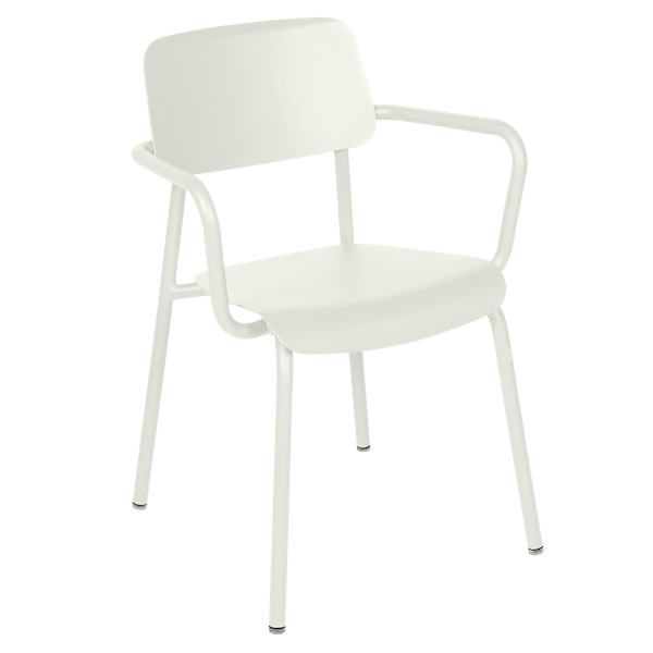 Studie Outdoor Dining Armchair By Fermob in Clay Grey