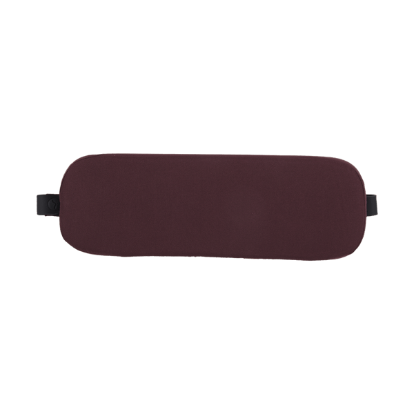 Colour Mix Sunlounger Outdoor Headrest By Fermob in Burgandy