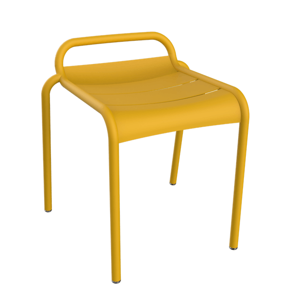 Luxembourg Outdoor Dining Stool By Fermob in Honey 2023
