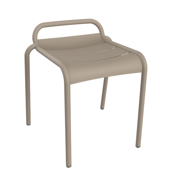 Luxembourg Outdoor Dining Stool By Fermob in Nutmeg