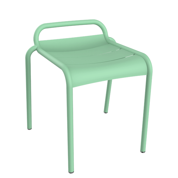 Luxembourg Outdoor Dining Stool By Fermob in Opaline Green