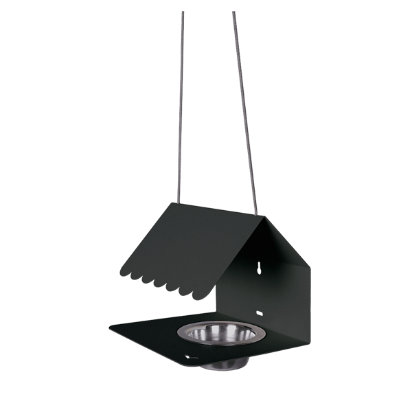 Picoti Hanging Bird Feeder By Fermob in Anthracite