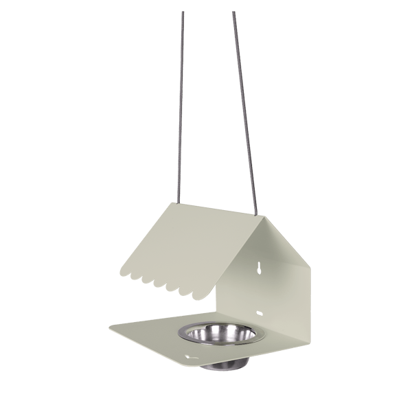 Picoti Hanging Bird Feeder By Fermob in Clay Grey