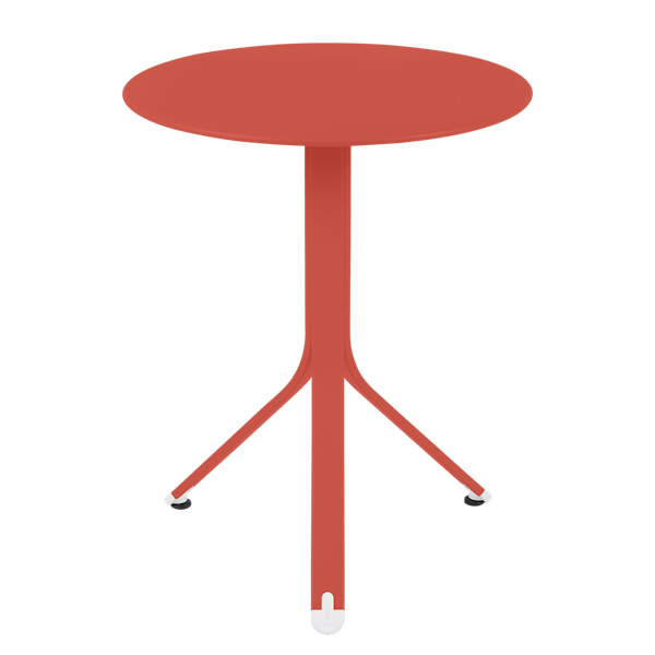 Rest'o Cafe Outdoor Round Table 60cm By Fermob in Capucine