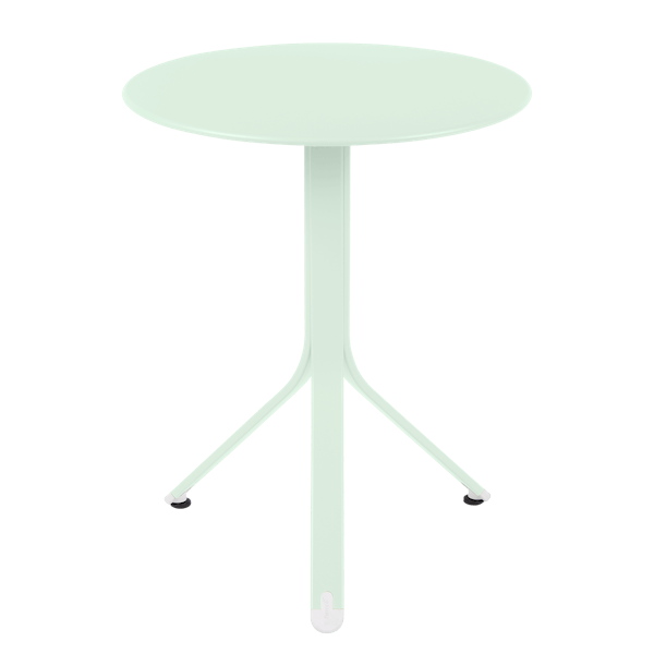 Rest'o Cafe Outdoor Round Table 60cm By Fermob in Ice Mint