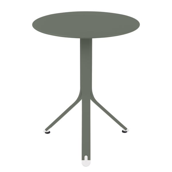 Rest'o Cafe Outdoor Round Table 60cm By Fermob in Rosemary