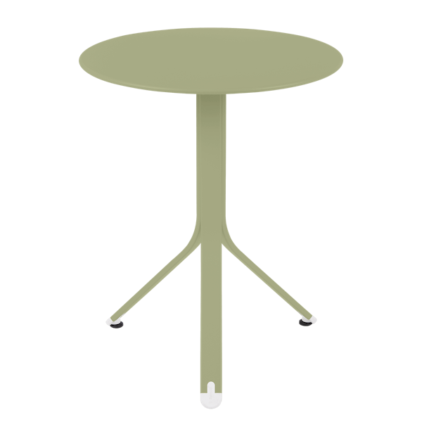 Rest'o Cafe Outdoor Round Table 60cm By Fermob in Willow Green