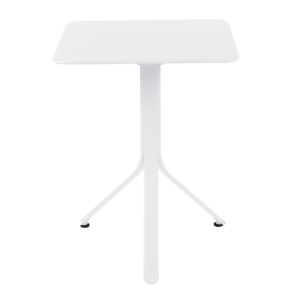 Rest'o Cafe Outdoor Square Table 57 x 57cm By Fermob in Cotton White