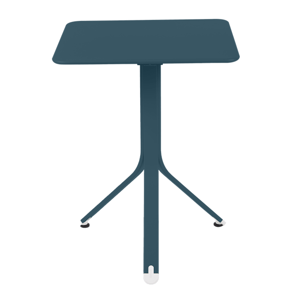 Rest'o Cafe Outdoor Square Table 57 x 57cm By Fermob in Acapulco Blue