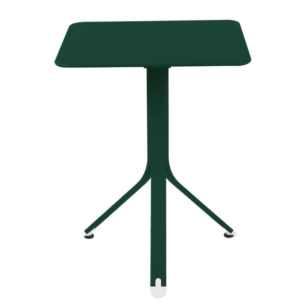 Rest'o Cafe Outdoor Square Table 57 x 57cm By Fermob in Cedar Green