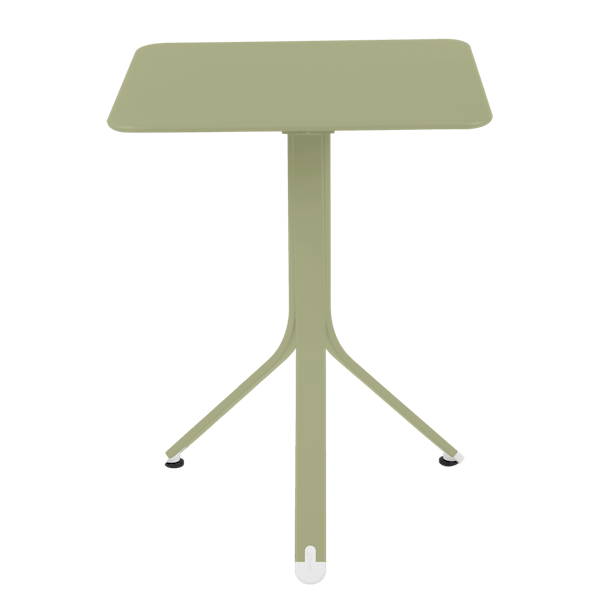 Rest'o Cafe Outdoor Square Table 57 x 57cm By Fermob in Willow Green