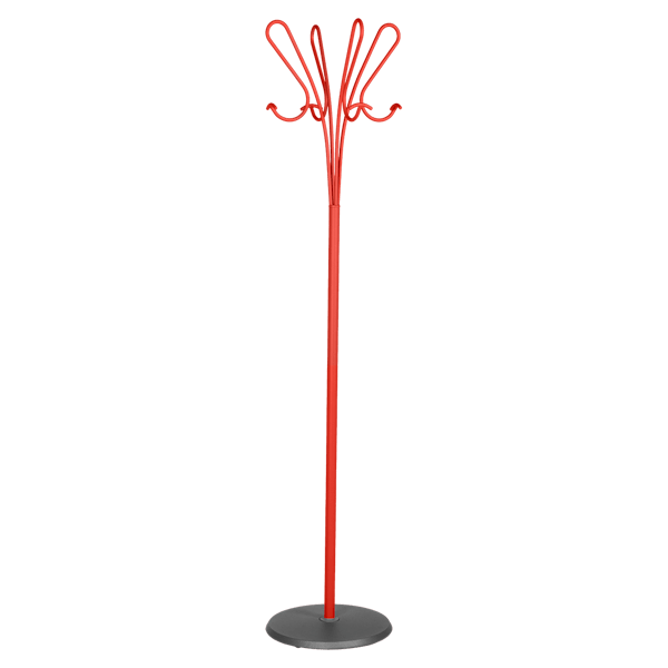 Accroche Coeurs Coat Stand By Fermob in Capucine