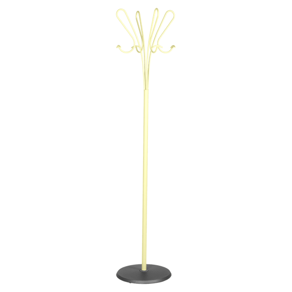 Accroche Coeurs Coat Stand By Fermob in Frosted Lemon