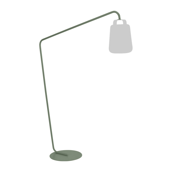 Balad Outdoor Lamp Offset Stand By Fermob in Cactus