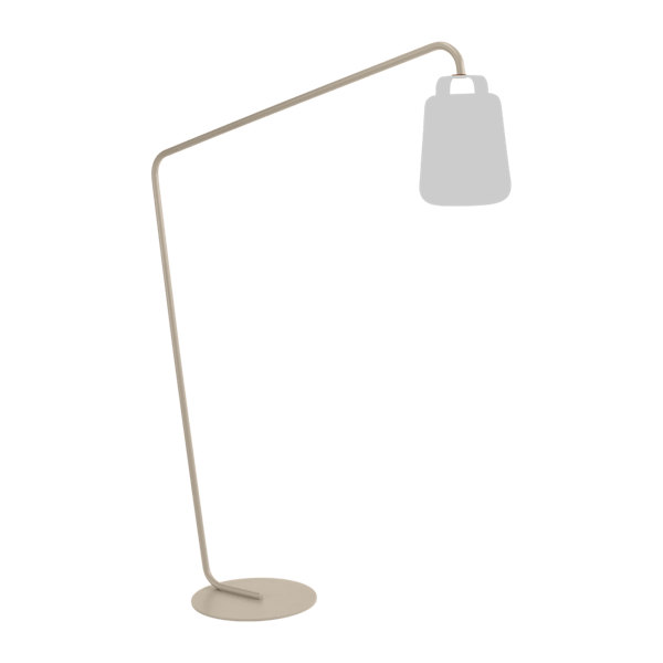 Balad Outdoor Lamp Offset Stand By Fermob in Nutmeg