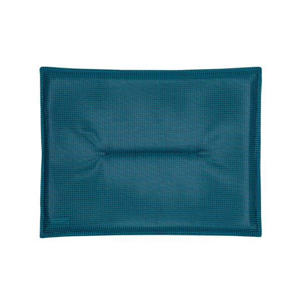 Les Basics Outdoor Bistro Chair Cushion 28 x 38cm By Fermob in Acapulco Blue