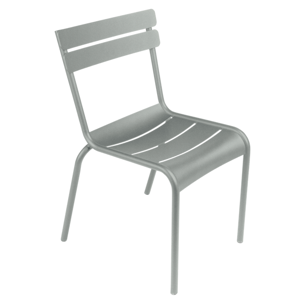 Luxembourg Outdoor Dining Chair By Fermob in Lapilli Grey