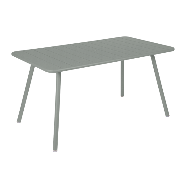 Luxembourg Outdoor Dining Table 143 x 80cm By Fermob in Lapilli Grey