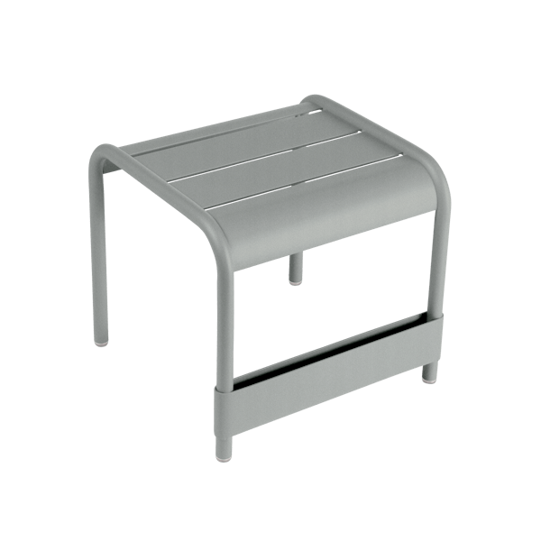 Luxembourg Outdoor Small Low Table By Fermob in Lapilli Grey