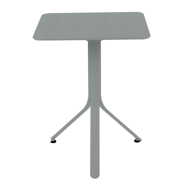 Rest'o Cafe Outdoor Square Table 57 x 57cm By Fermob in Lapilli Grey