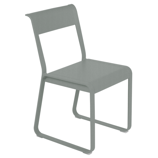 Bellevie Outdoor Dining Chair By Fermob in Lapilli Grey