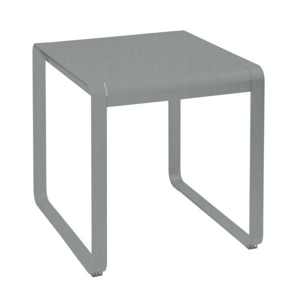 Bellevie Outdoor Dining Table 74 x 80cm By Fermob in Lapilli Grey