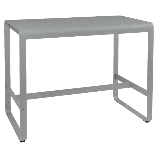 Bellevie Outdoor High Bar Table 140 x 80cm By Fermob in Lapilli Grey