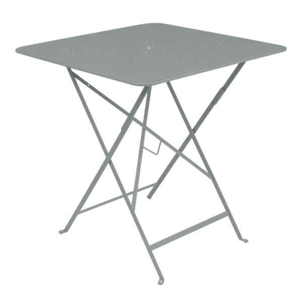 Bistro Outdoor Folding Table Square 71 x 71cm By Fermob in Lapilli Grey