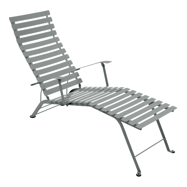 Fermob Bistro Deck Chair in Lapilli Grey