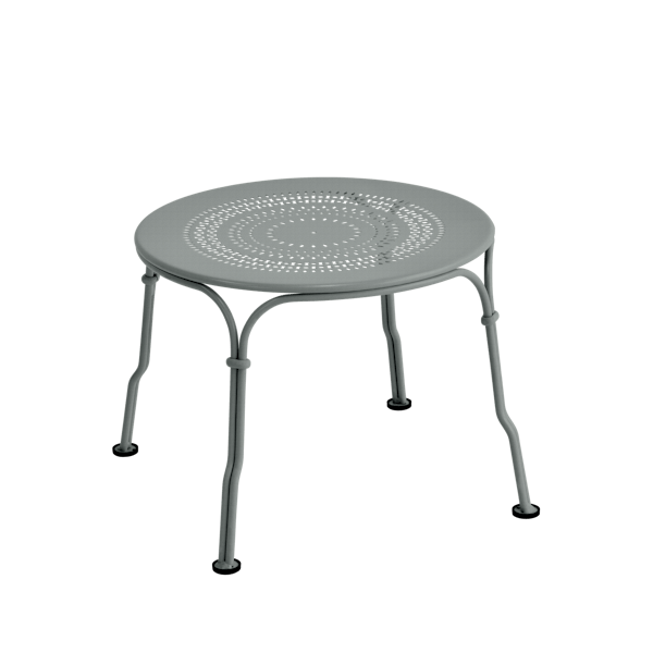 1900 Garden Side Table By Fermob in Lapilli Grey