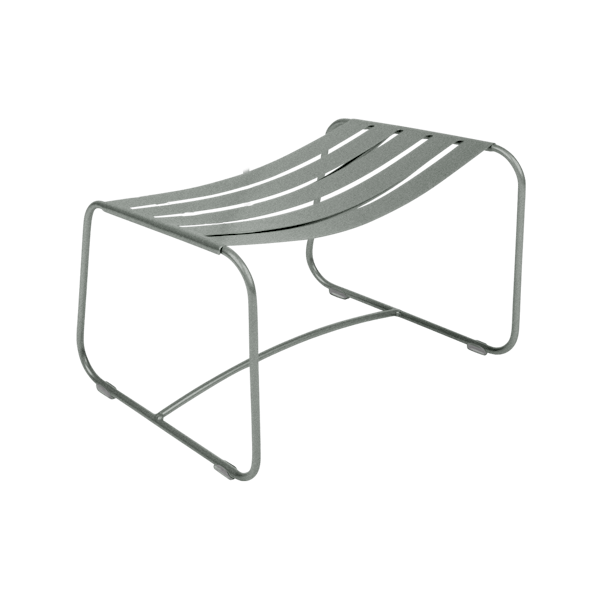Surprising Outdoor Casual Footrest By Fermob in Lapilli Grey