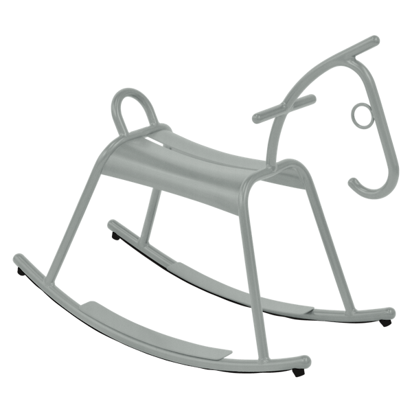 Adada Childrens Rocking Horse By Fermob in Lapilli Grey