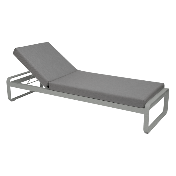 Bellevie Sunlounger By Fermob in Lapilli Grey