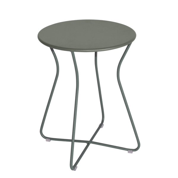 Cocotte Outdoor Metal Stool 45cm By Fermob in Rosemary