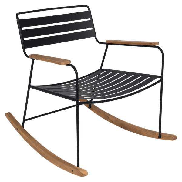 Surprising Outdoor Rocking Chair By Fermob in Anthracite
