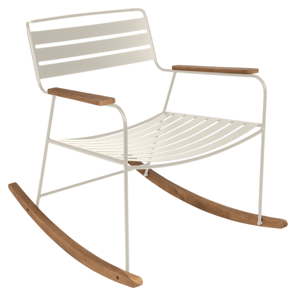 Surprising Outdoor Rocking Chair By Fermob in Clay Grey